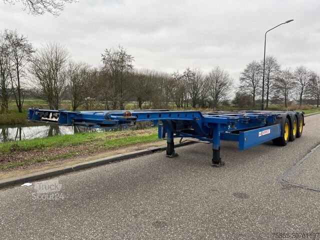 Prevoz zabojnikov Krone SD Multi Chassis / BPW Axles / Drumbrakes / NL ...