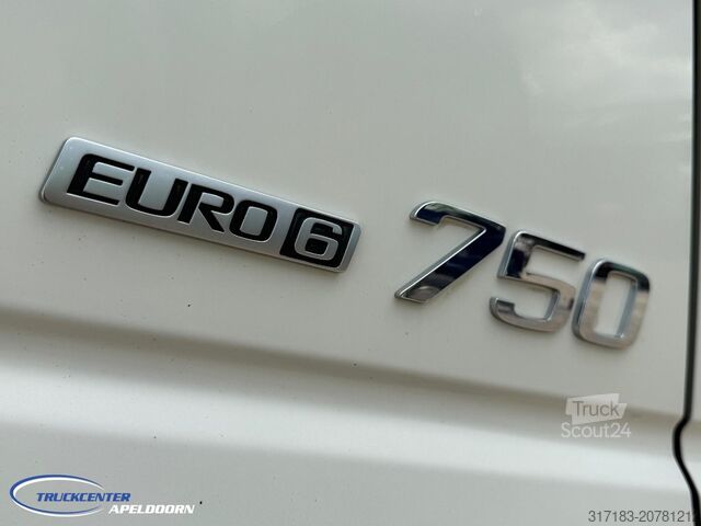 Chassis cabine Volvo FH 750 Globetrotter XL, Retarder, 460 WB, Naafr...