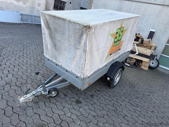 PKW-Anhänger Boeckmann TPV EU2010/75 Tieflader 750 kg, 2050 x 1100 x 1100 mm