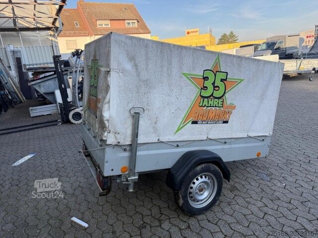 PKW-Anhänger Boeckmann TPV EU2010/75 Tieflader 750 kg, 2050 x 1100 x 1100 mm