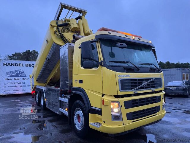 Siurbimo transporto priemonė Volvo FM 380 6x2*4, 16m3 Vacuum / High-pressure truck...