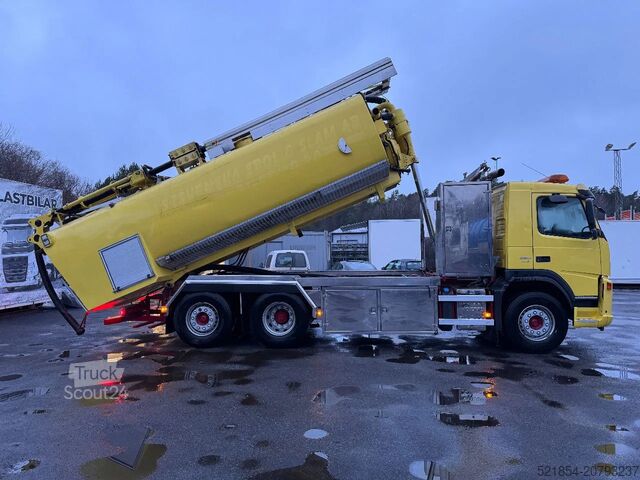 Siurbimo transporto priemonė Volvo FM 380 6x2*4, 16m3 Vacuum / High-pressure truck...