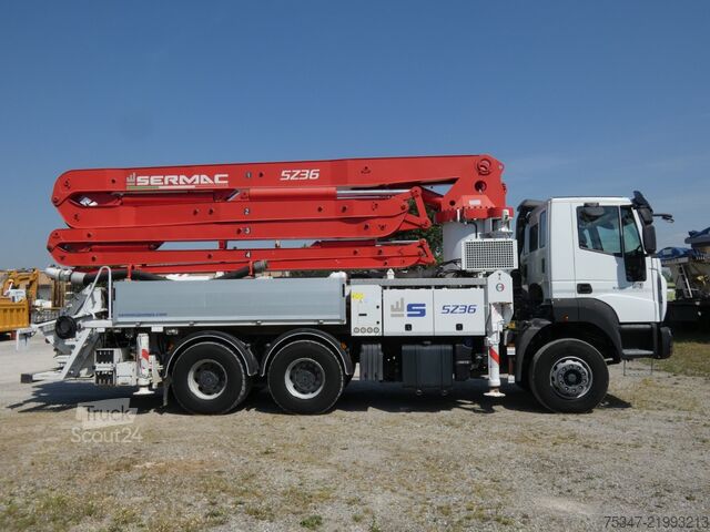 Beton pompası kamyonu Astra HD9 6450