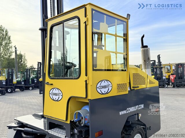 Stivuitor cu patru direcții Combilift C5000XL GAS TRIPLEX 6000 EXTENDABLE FORK