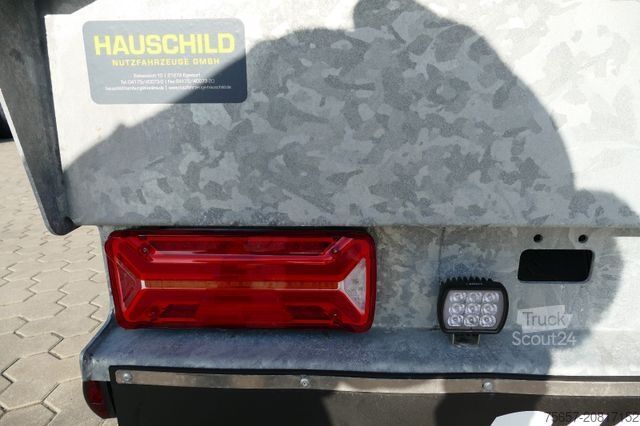 Remorque MÜLLER-MITTELTAL 3-achs Plateu Anhänger, mit 3 Kabelböcken