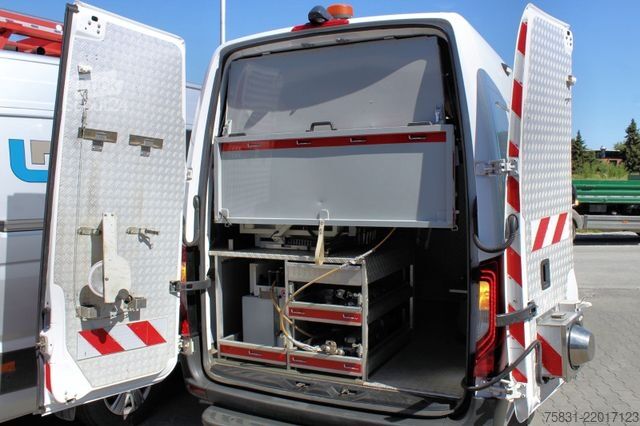 Vakuuminė cisterna sunkvežimis MERCEDES-BENZ Sprinter 516 CDI 2018 IBAK Kamera TV-Fahrzeug Ex