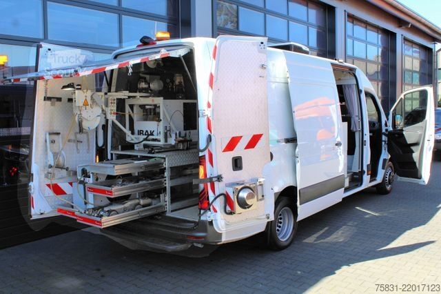 Vakuuminė cisterna sunkvežimis MERCEDES-BENZ Sprinter 516 CDI 2018 IBAK Kamera TV-Fahrzeug Ex