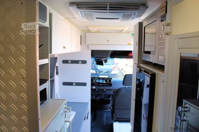 Vakuuminė cisterna sunkvežimis MERCEDES-BENZ Sprinter 516 CDI 2018 IBAK Kamera TV-Fahrzeug Ex
