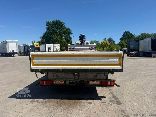 Τρίπλευρο ανατρεπόμενο φορτηγό IVECO 140E250 Kipper mit HIAB Kran möglich mitAnhänger