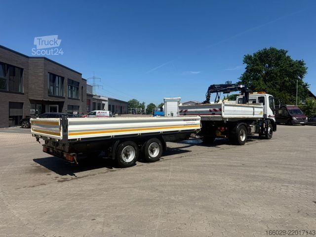 Tovornjak prekucnik IVECO 140E250 Kipper mit HIAB Kran möglich mitAnhänger