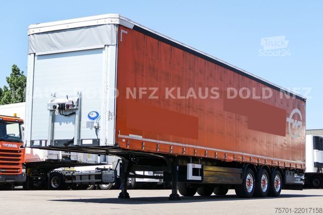 Otvorený náves s plachtou SCHWARZMÜLLER SPA 3/E Pritsche safety-roof Edscha Liftachse