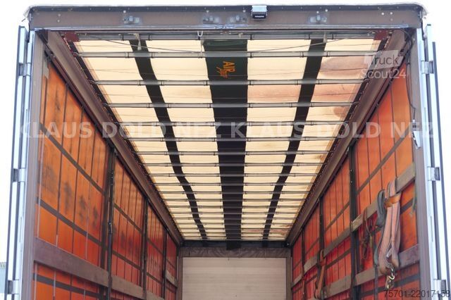 Otvorený náves s plachtou SCHWARZMÜLLER SPA 3/E Pritsche safety-roof Edscha Liftachse
