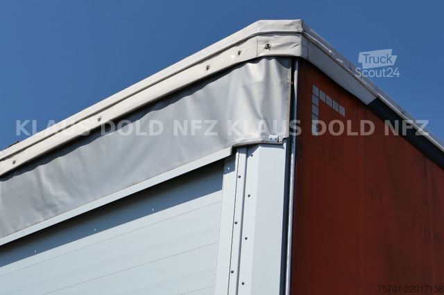 Otvorený náves s plachtou SCHWARZMÜLLER SPA 3/E Pritsche safety-roof Edscha Liftachse