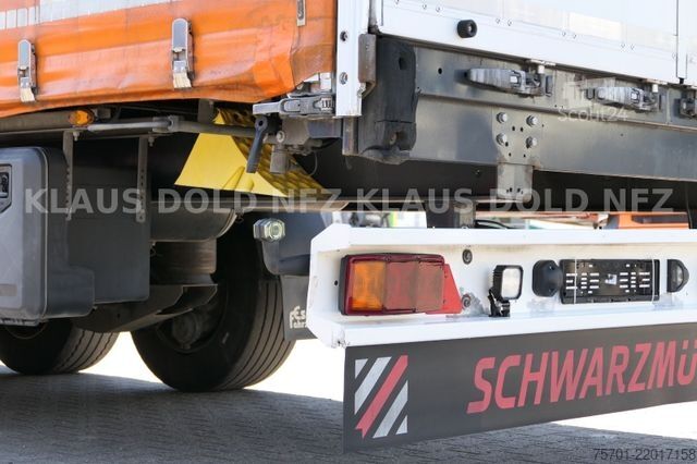 Otvorený náves s plachtou SCHWARZMÜLLER SPA 3/E Pritsche safety-roof Edscha Liftachse