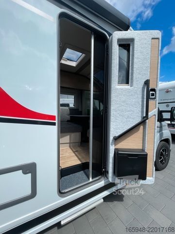 Pusiau integruotas kemperis BÜRSTNER Campeo 691 4 Räder für 4 Pfoten Ready 2 Camp