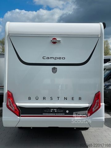 Pusiau integruotas kemperis BÜRSTNER Campeo 691 4 Räder für 4 Pfoten Ready 2 Camp
