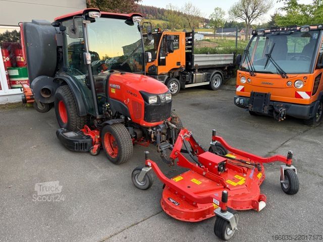 другое KUBOTA STW40 Klima/Mähwerk/Absaugbehälter Hochentleerun