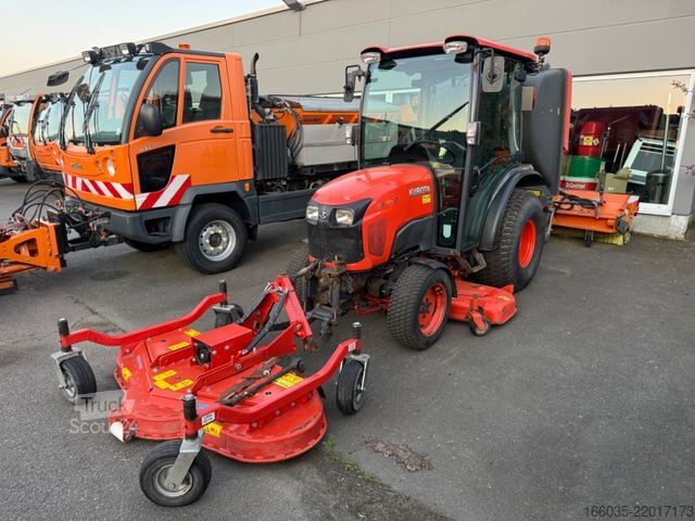 другое KUBOTA STW40 Klima/Mähwerk/Absaugbehälter Hochentleerun