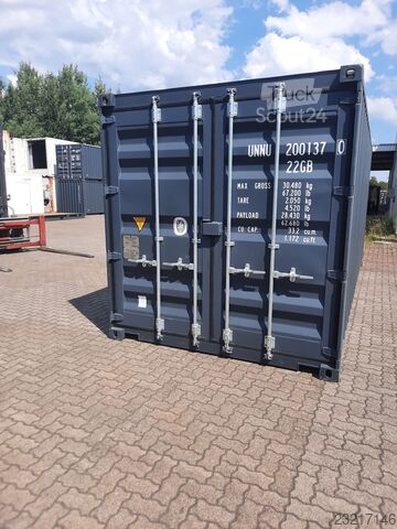 Seecontainer one Way Seecontainer / 20 Fuß / Containerlager / Anthrazit
