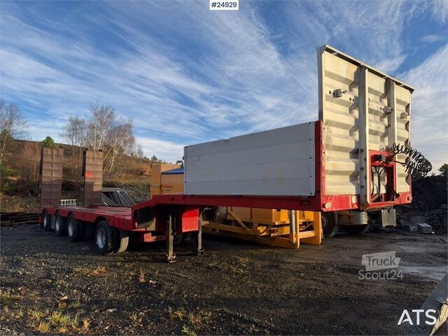  Vang SHSL 1111 Machinery semi-trailer with hydraulic ra