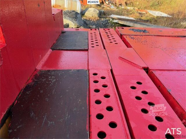  Vang SHSL 1111 Machinery semi-trailer with hydraulic ra
