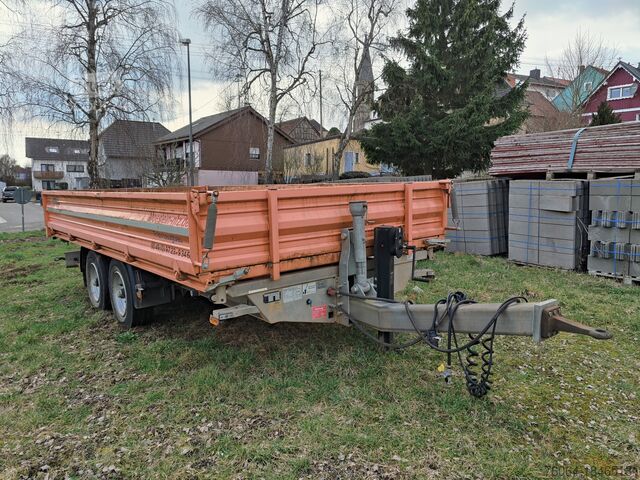 Rimorchio ribaltabile a tre vie Möslein TTD 11 Tandemkipper mit Auffahrrampen