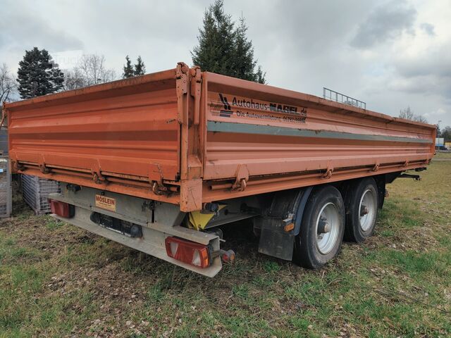 Rimorchio ribaltabile a tre vie Möslein TTD 11 Tandemkipper mit Auffahrrampen