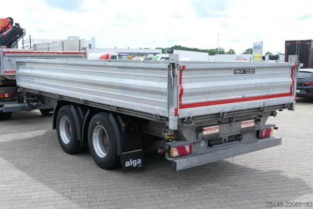 Kolmisuuntainen kippiperävaunu MÖSLEIN TTD 19, Tandem, Rampen, Verzinkt, 19to., SAF