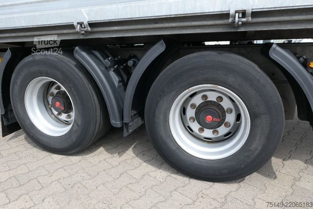 Трёхсторонний самосвальный прицеп MÖSLEIN TTD 19, Tandem, Rampen, Verzinkt, 19to., SAF