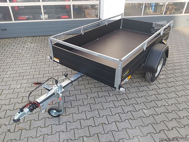 Przyczepa samochodowa Saris schwarzer Anhänger Aluminium 1300kg gebremst