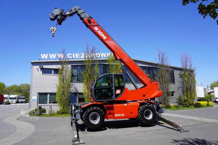 Teleskopski utovarivač MAGNI RTH 5.26 telescopic loader / Range 26 m