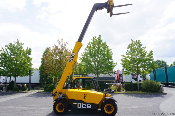 Teleszkopós rakodó JCB 525-60T5 / 2022 / 860 MTH! / joystick