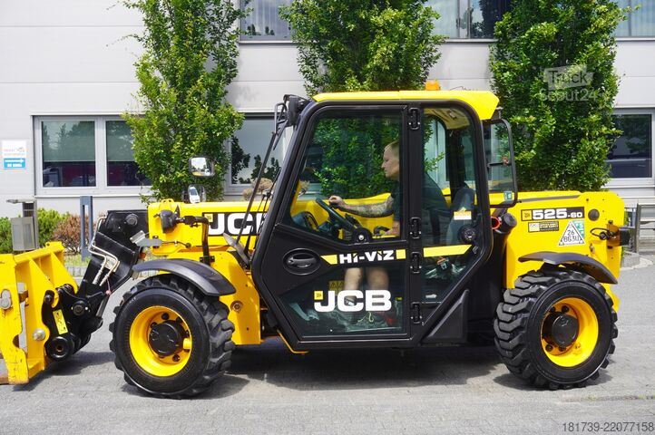 Teleszkopós rakodó JCB 525-60T5 / 2022 / 860 MTH! / joystick