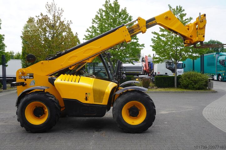 Ładowarka teleskopowa JCB 535-95 / 3.5 T / range 9.5 m / joystick