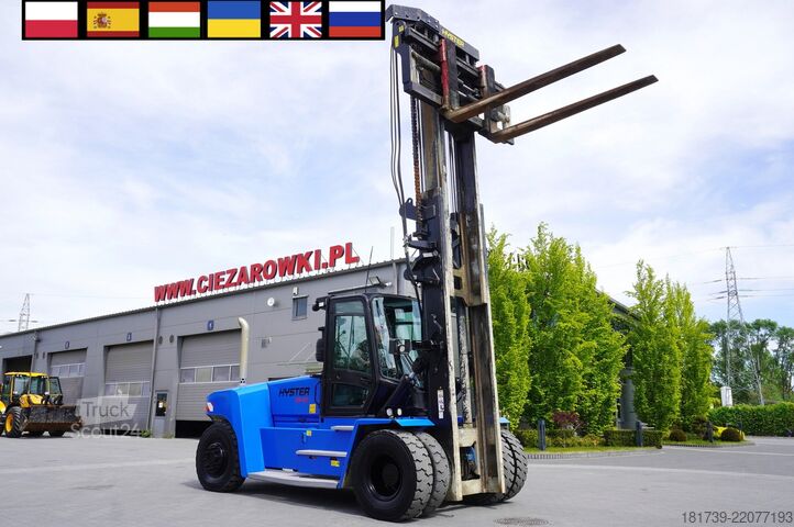 Carretilla elevadora Hyster H16 XM-12 forklift/ load 16t/ Reach 5,4m