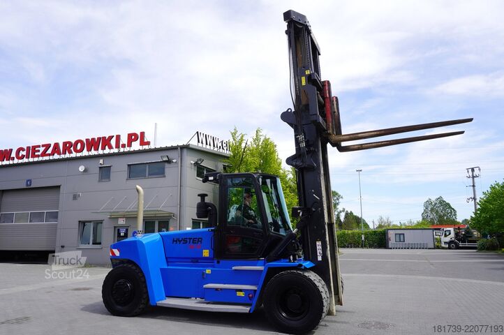 Carretilla elevadora Hyster H16 XM-12 forklift/ load 16t/ Reach 5,4m