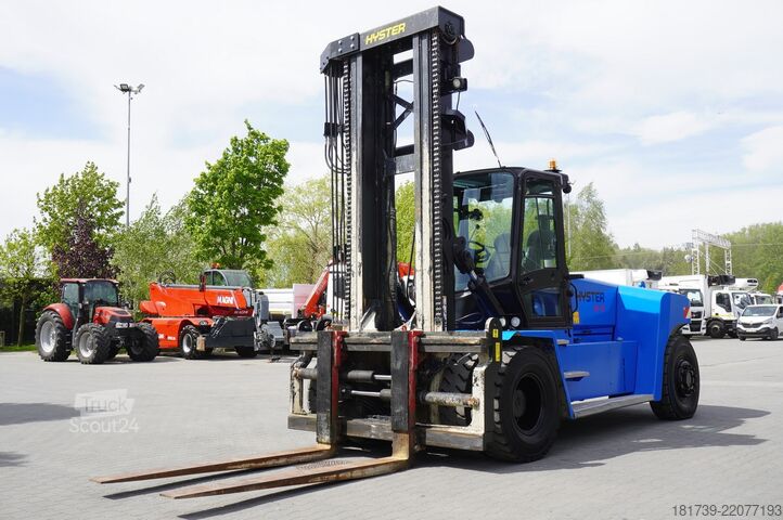 Carretilla elevadora Hyster H16 XM-12 forklift/ load 16t/ Reach 5,4m