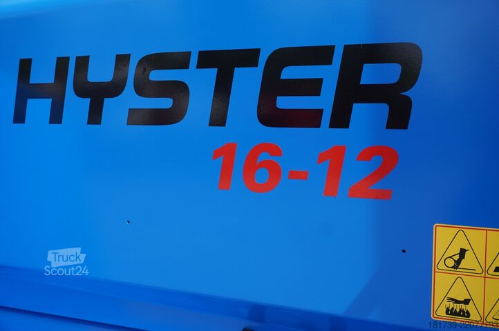 Carretilla elevadora Hyster H16 XM-12 forklift/ load 16t/ Reach 5,4m