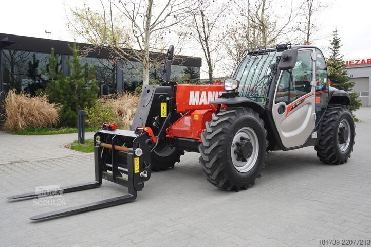 Ładowarka teleskopowa Manitou MT 730 H/ 7 m reach/ 3 t / height 190 cm