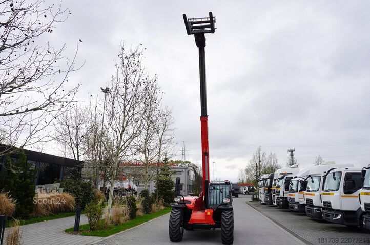 Ładowarka teleskopowa Manitou MT 730 H/ 7 m reach/ 3 t / height 190 cm