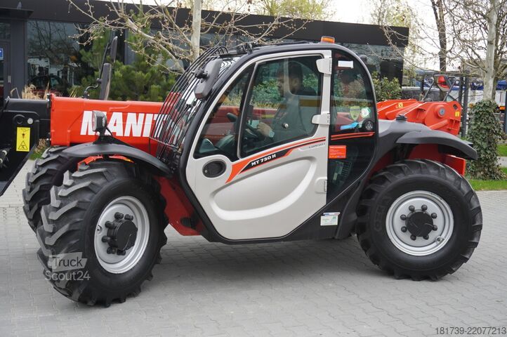 Ładowarka teleskopowa Manitou MT 730 H/ 7 m reach/ 3 t / height 190 cm