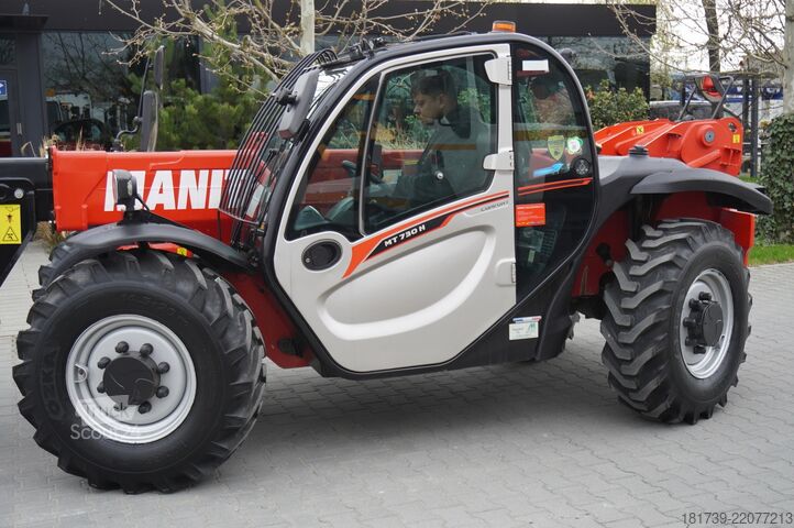 Ładowarka teleskopowa Manitou MT 730 H/ 7 m reach/ 3 t / height 190 cm