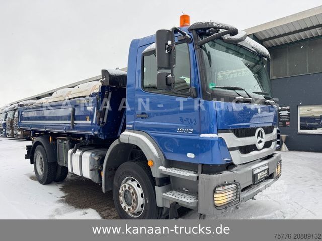 Camión volquete trilateral MERCEDES-BENZ 1833 Axor 4x2 MEILLER Kipper Plane TOP !