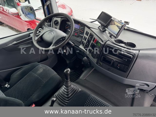 Camion-benne tricar MERCEDES-BENZ 1833 Axor 4x2 MEILLER Kipper Plane TOP !