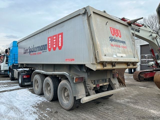 Semirimorchio ribaltabile LANGENDORF ALU Kipp-Auflieger mit 3 Achsen ca. 28m³