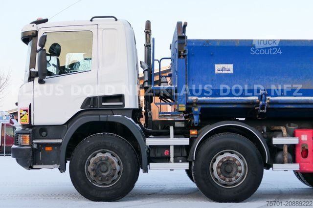 Autocarro ribaltabile SCANIA P 400 8x4 Zweiseitenkipper Blattgefedert Euro 5