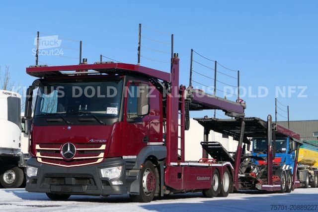 Autószállító teherautó MERCEDES-BENZ Actros 2443 Retarder Kässbohrer Metago