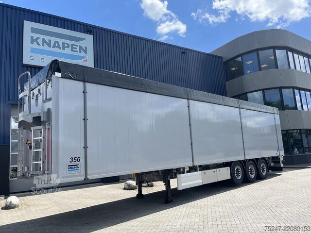 Μετακίνηση δαπέδου Knapen Trailers K200 - 91m3 stuuras NLA, Liftas *huren / leasen*