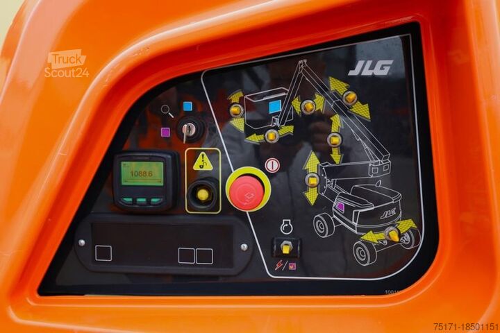 Gelenkteleskoparbeitsbühne JLG 450AJ Diesel, 4x4 Drive, 16m Working Height, 7.5m