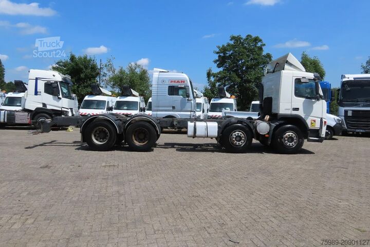 Châssis avec cabine Volvo FM 12.380 8x4 FULL SPRING.  100% condition!